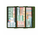 WhiteCoat Clipboard® Trifold - Army Green Nursing Edition